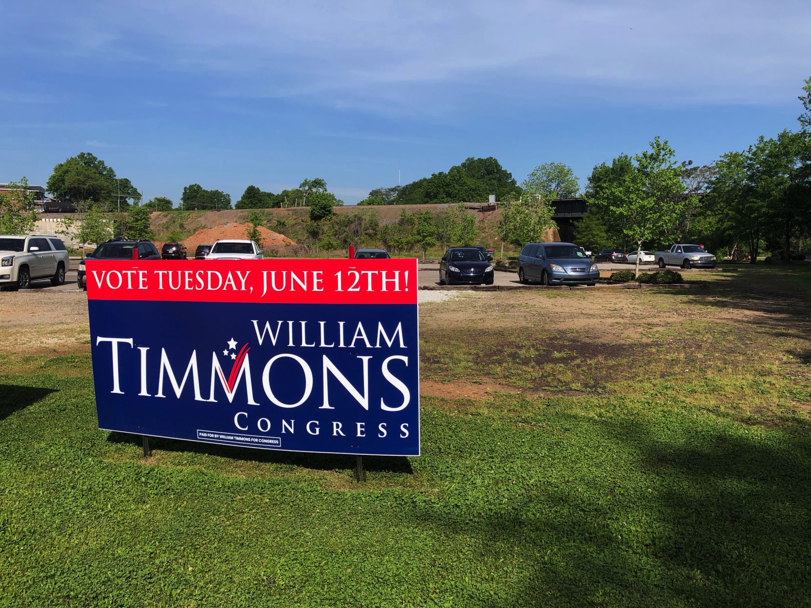 Timmons yard sign